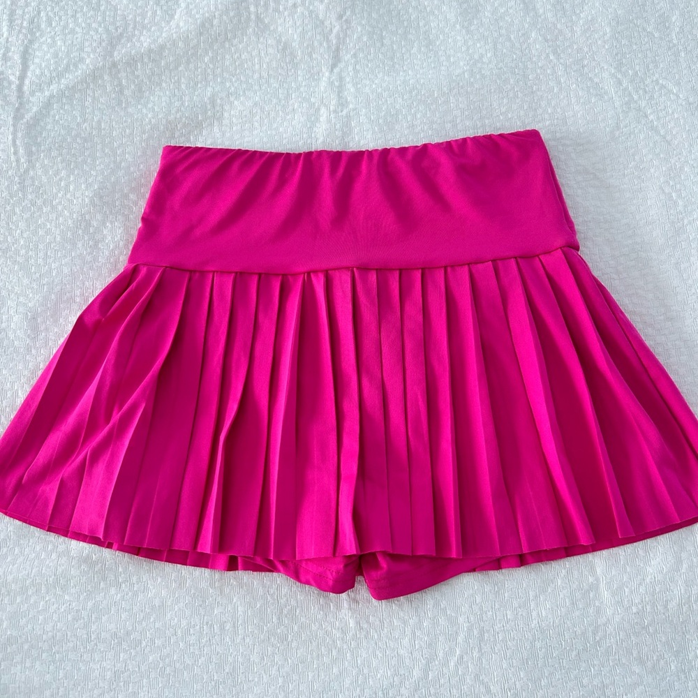 Tennis skort size small women magenta color